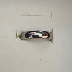 Tungsten Carbide Men's Wedding Band Size 8 Box included Low Key Unassuming